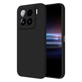 Newface Xiaomi Mi 15 Kılıf Nano Içi Kadife Silikon - Siyah