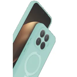 Newface Xiaomi Mi 15T Pro Regal Magsafe Standlı Kapak - Su Yeşili