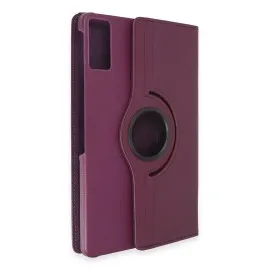 Newface Xiaomi Pad 6 Kılıf 360 Tablet Deri Kılıf - Mürdüm