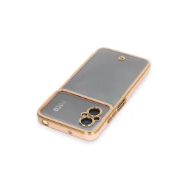 Newface Xiaomi Poco M5 Kılıf Liva Lens Silikon - Rose