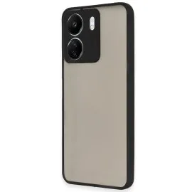 Newface Xiaomi Redmi 13C Kılıf Montreal Silikon Kapak - Siyah