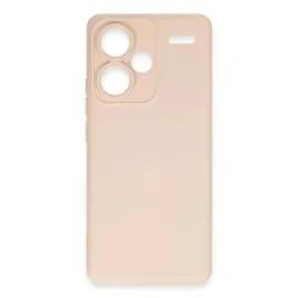 Newface Xiaomi Redmi Note 13 Pro Plus Kılıf Nano Içi Kadife Silikon - Pudra
