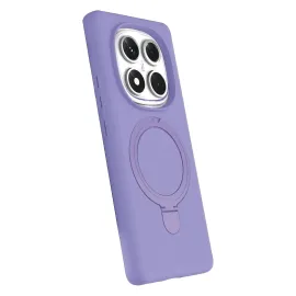 Newface Xiaomi Redmi Note 14 Pro 4G Regal Magsafe Standlı Kapak - Lila