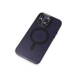 Joko Iphone 15 Pro Kılıf Mateks Magsafe Kapak - Derin Mor