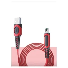 Konfulon Dc24 Micro Usb Kablo 1.2M 4A - Kırmızı