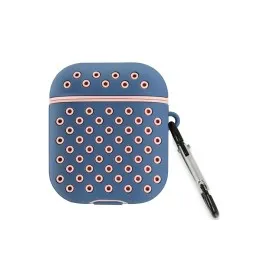 Newface Airpods 2 (2.nesil) Spor Delikli Kılıf - Mavi-Pembe