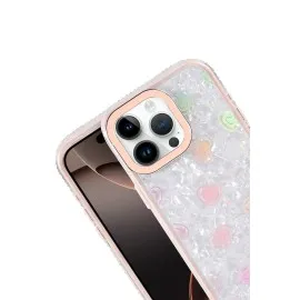 Newface Apple Iphone 14 Lumi Desenli Kapak - Pembe