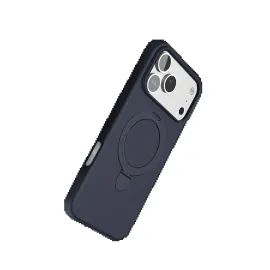 Newface Apple Iphone 17 Pro Regal Magsafe Standlı Kapak - Lacivert