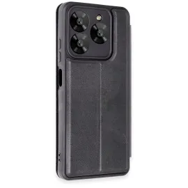 Newface General Mobile Era 30 Kılıf Flip Cover - Siyah