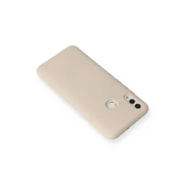 Newface Huawei P Smart 2019 Kılıf Nano Içi Kadife Silikon - Pudra