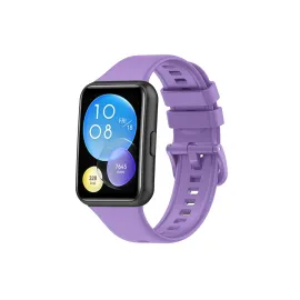 Newface Huawei Watch Fit 2 Klasik Kordon - Lila