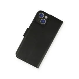 Newface Iphone 14 Kılıf Trend S Plus Kapaklı Kılıf - Siyah