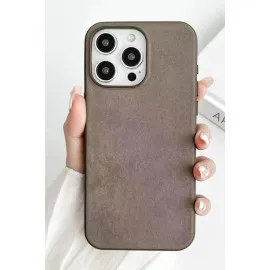 Newface Iphone 15 Pro Max Kılıf Karen Magsafe Kapak - Kahverengi