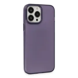 Newface Iphone 15 Pro Max Kılıf Modos Metal Kapak - Derin Mor