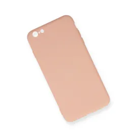 Newface Iphone 6 Plus Kılıf Nano Içi Kadife Silikon - Pudra