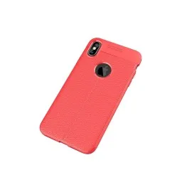 Newface Iphone X Kılıf Auto Focus Kapak - Kırmızı