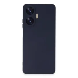 Newface Realme C55 Kılıf Nano Içi Kadife Silikon - Mor