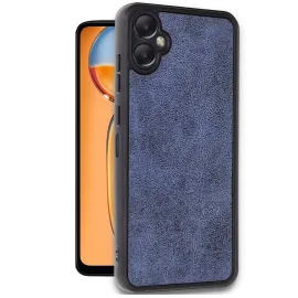 Newface Samsung Galaxy A06 Kılıf Aras Deri Kapak - Lacivert