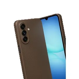 Newface Samsung Galaxy A17 5G Thermax Silikon Kılıf - Kahverengi