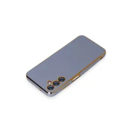 Newface Samsung Galaxy M14 5G Kılıf Volet Silikon - Mavi