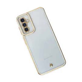 Newface Samsung Galaxy M23 Kılıf Liva Lens Silikon - Beyaz