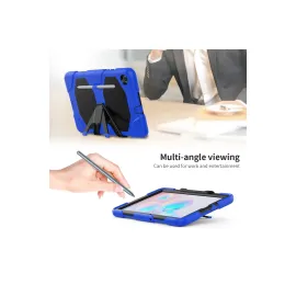 Newface Samsung Galaxy T500 Tab A7 10.4 Kılıf Griffin Tablet Kapak - Mavi