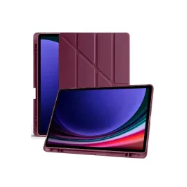 Newface Samsung Galaxy X610 Tab S9 FE Plus 12.4 Kılıf Kalemlikli Mars Tablet Kılıfı - Mor