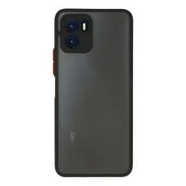 Newface Vivo Y15S Kılıf Montreal Silikon Kapak - Siyah