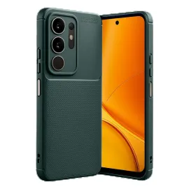 Newface Vivo Y29 4G Auto Focus Karbon Kapak - Koyu Yeşil