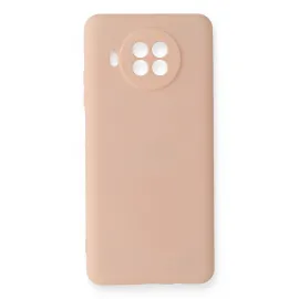 Newface Xiaomi Mi 10T Lite Kılıf Nano Içi Kadife Silikon - Pudra