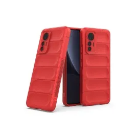 Newface Xiaomi Mi 12 Lite Kılıf Optimum Silikon - Kırmızı