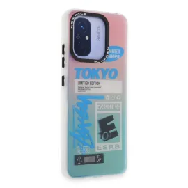 Newface Xiaomi Redmi 12C Kılıf Estoril Desenli Kapak - Estoril - 1