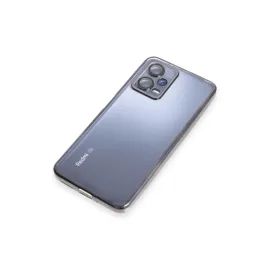 Newface Xiaomi Redmi Note 12 5G Kılıf Razer Lensli Silikon - Siyah