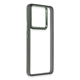 Newface Xiaomi Redmi Note 13 Pro 5G Kılıf Power Silikon - Koyu Yeşil