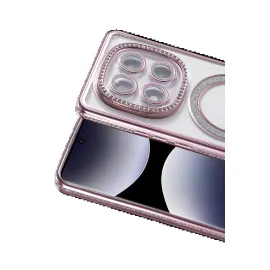 Newface Xiaomi Redmi Note 14 Pro 5G Joke Simli Magneticsafe Kılıf - Pembe