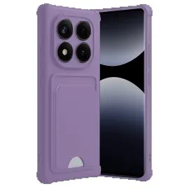 Newface Xiaomi Redmi Note 14 Pro 5G Kelvin Kartvizitli Silikon - Lila