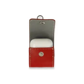 Newface Airpods 2 (2.nesil) Askılı Kılıf - Kırmızı