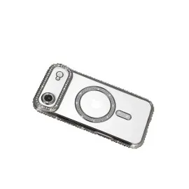 Newface Apple Iphone 17 Air Joke Simli Magneticsafe Kılıf - Gümüş