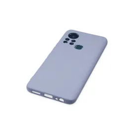 Newface İnfinix Hot 11S Kılıf Nano Içi Kadife Silikon - Lila