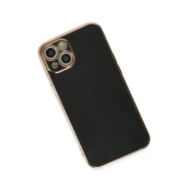 Newface Iphone 15 Kılıf Volet Silikon - Siyah