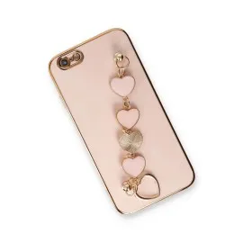 Newface Iphone 6 Kılıf Esila Silikon - Pudra