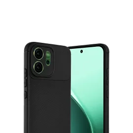 Newface Oppo Reno 14F Auto Focus Karbon Kapak - Siyah