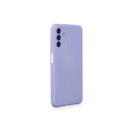 Newface Samsung Galaxy A14 4G Kılıf Nano Içi Kadife Silikon - Lila