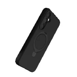 Newface Samsung Galaxy A25 5G Regal Magsafe Standlı Kapak - Siyah