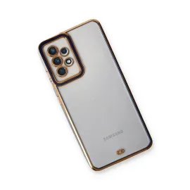 Newface Samsung Galaxy A73 5G Kılıf Liva Lens Silikon - Mavi