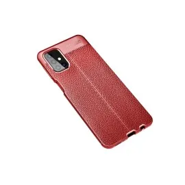 Newface Samsung Galaxy M31S Kılıf Auto Focus Kapak - Kırmızı