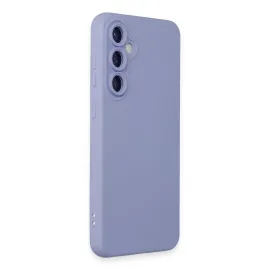 Newface Samsung Galaxy S23 Fe Kılıf Nano Içi Kadife Silikon - Lila