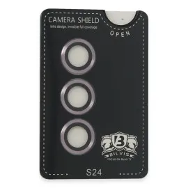 Newface Samsung Galaxy S24 Bilvis Titan Kamera Lens - Derin Mor