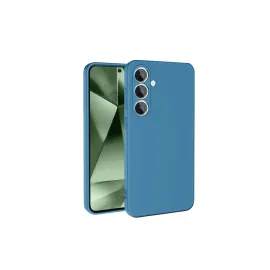 Newface Samsung Galaxy S24 Fe Kılıf Nano Içi Kadife Silikon - Mavi