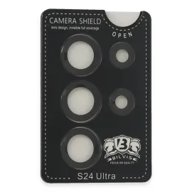 Newface Samsung Galaxy S24 Ultra Bilvis Titan Kamera Lens - Siyah